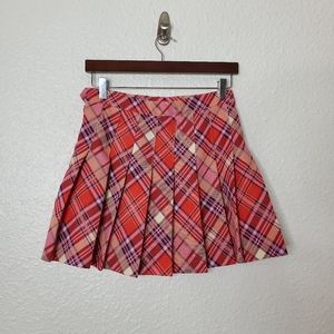 American Apparel 90s Y2k Vintage Plaid Mini Skirt
